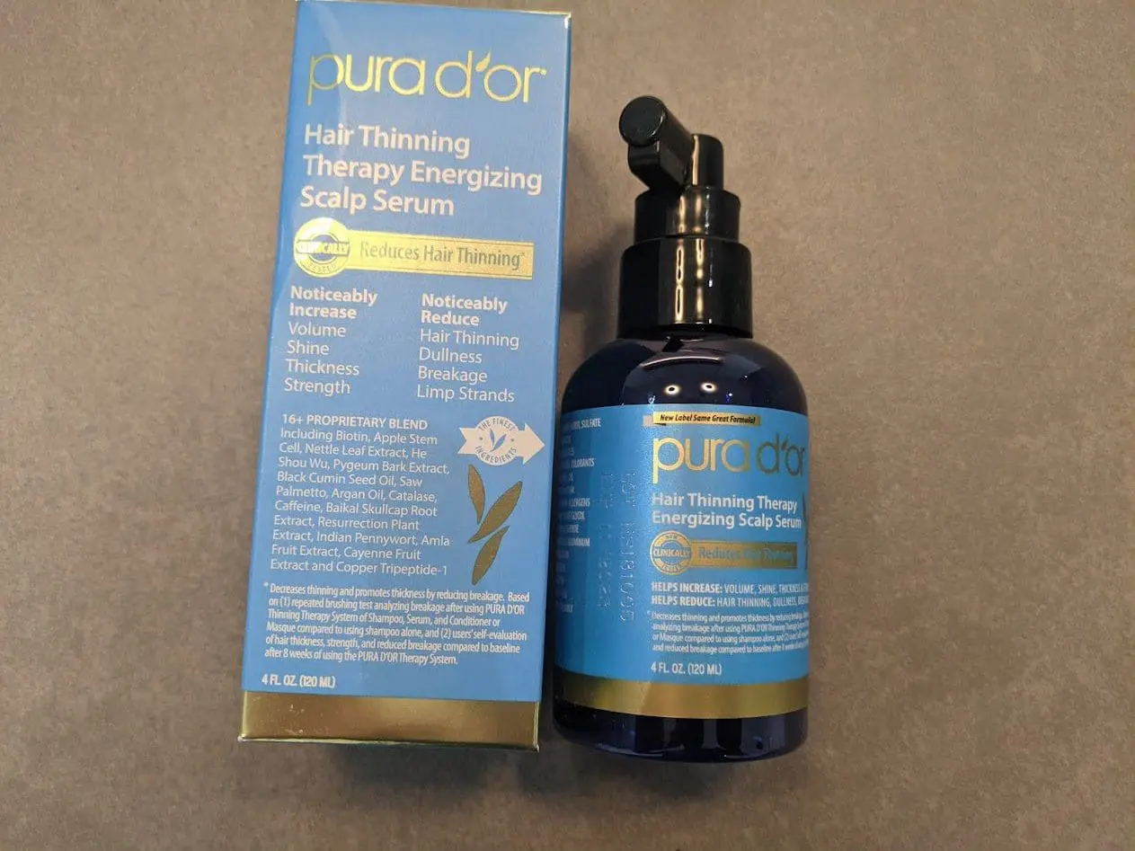 Pura D'or 外盒與內容物